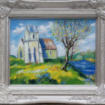 Kerkje Qriqueboeuf Normandië