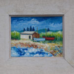 Twee bootjes op het droge