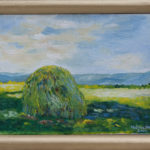 Hooiberg in de lente