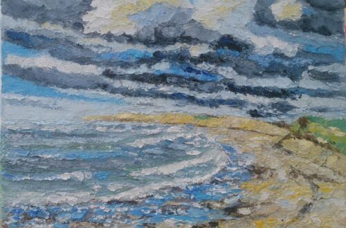 Pointe de la Torche vue plage de Tronoan