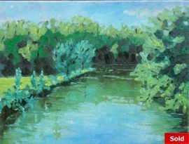 Kreek bij Veere september