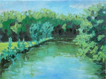 Kreek bij Veere september