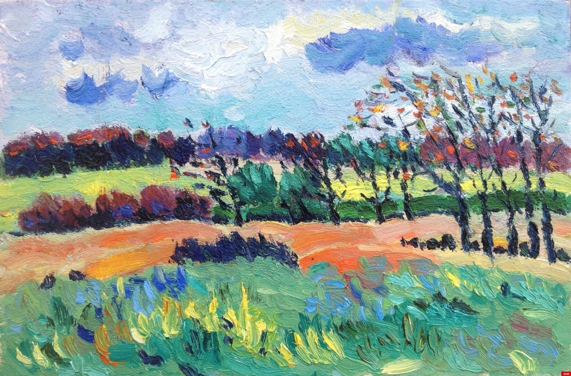 Herfstlandschap bij Tronoan