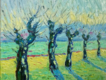 Platanen bij Aubagne Provence