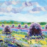 Ruiters met bloemen Silene Walcheren