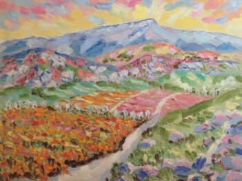 Herfst nabij de Ste Baume Provence