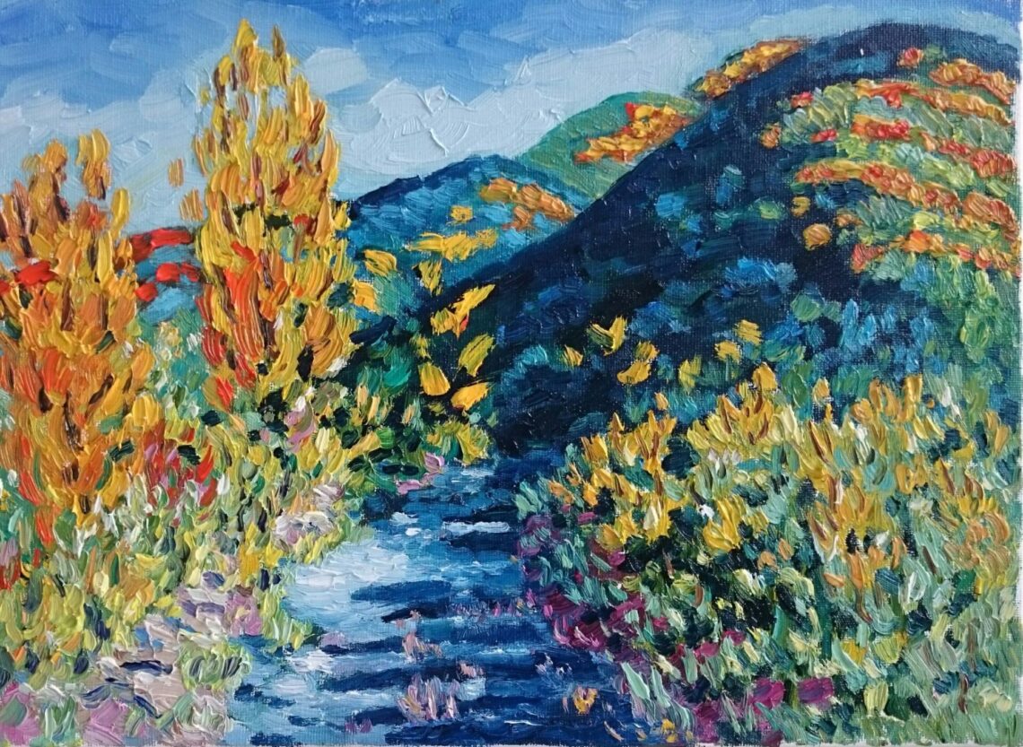 Vallée de Toulourenc nabij Mont Ventoux