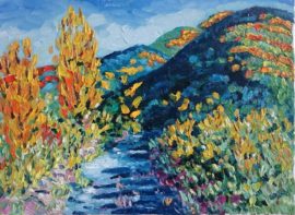 Vallée de Toulourenc nabij Mont Ventoux