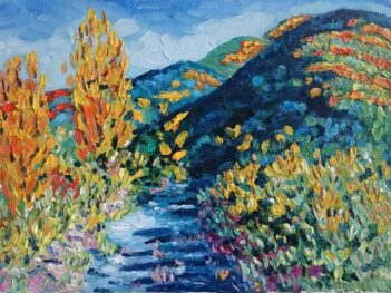 Vallée de Toulourenc nabij Mont Ventoux