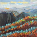 Ligurische Alpen late namiddag