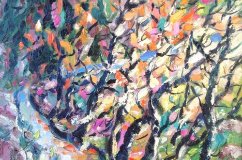 Ligurische Alpen wegje naar Bajardo