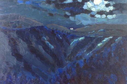 Ligurische Alpen kerstnacht