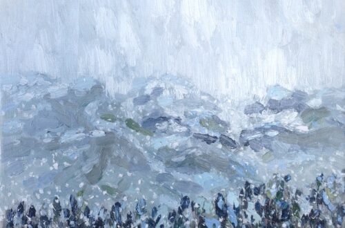 Ligurische Alpen sneeuw