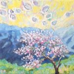 Ligurische Alpen amandelbloesem