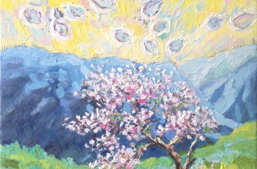 Ligurische Alpen amandelbloesem