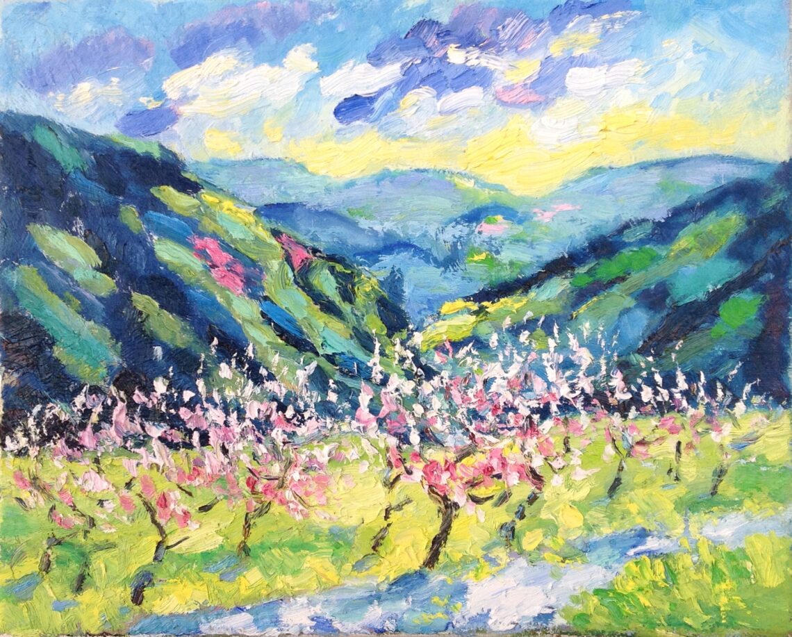 Ligurië Vallei rivier Nervia