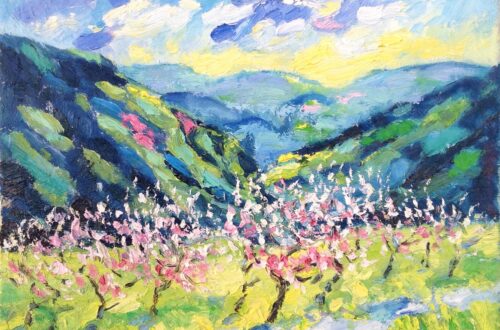 Ligurië Vallei rivier Nervia