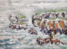 Pointe du Van Finistere bewolkt