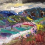 Uitzicht Dolceaqua Ligurië