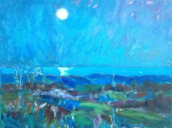 Pleine lune Treffiagat Bretagne