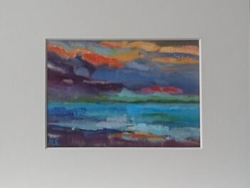 Domburg ondergaande zon