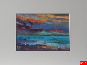 Domburg ondergaande zon