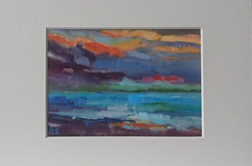 Domburg ondergaande zon