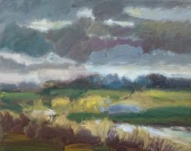 Donker weer Domburgse Watergang Walcheren