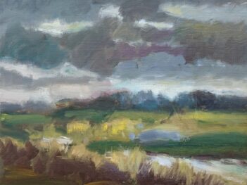 Donker weer Domburgse Watergang Walcheren