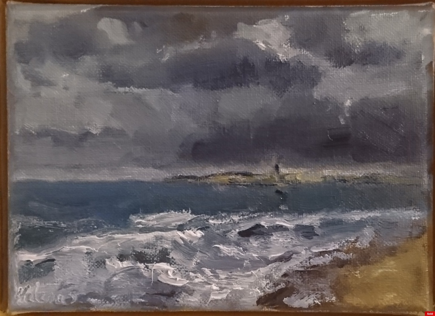 Brouwersdam view on/zicht op Ouddorp