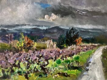 Na het persen van de olijven