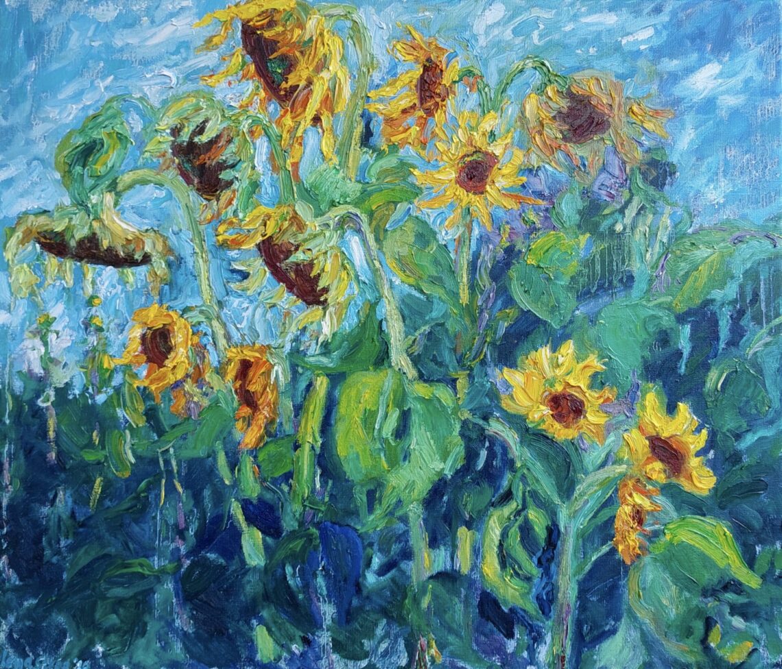 Zonnebloemen Aardenburg-Sluis