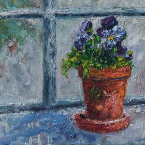 Viola Tricolor
Olieverf op linnen - 24 x 30 cm