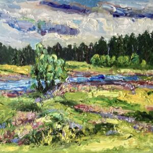 Zundert-Rijsbergen
Olieverf op linnen - 30x40  cm