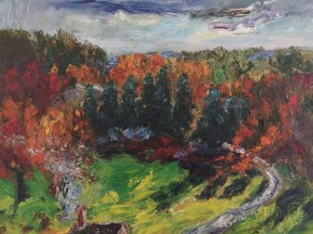 La Vallée Noir pays de George Sand herfst