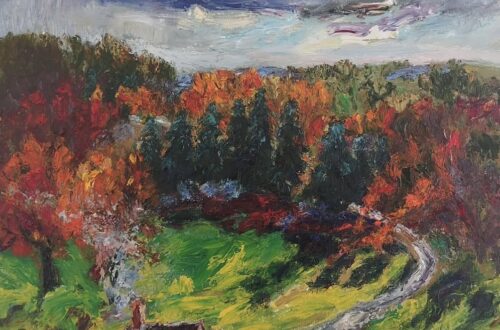 La Vallée Noir pays de George Sand herfst