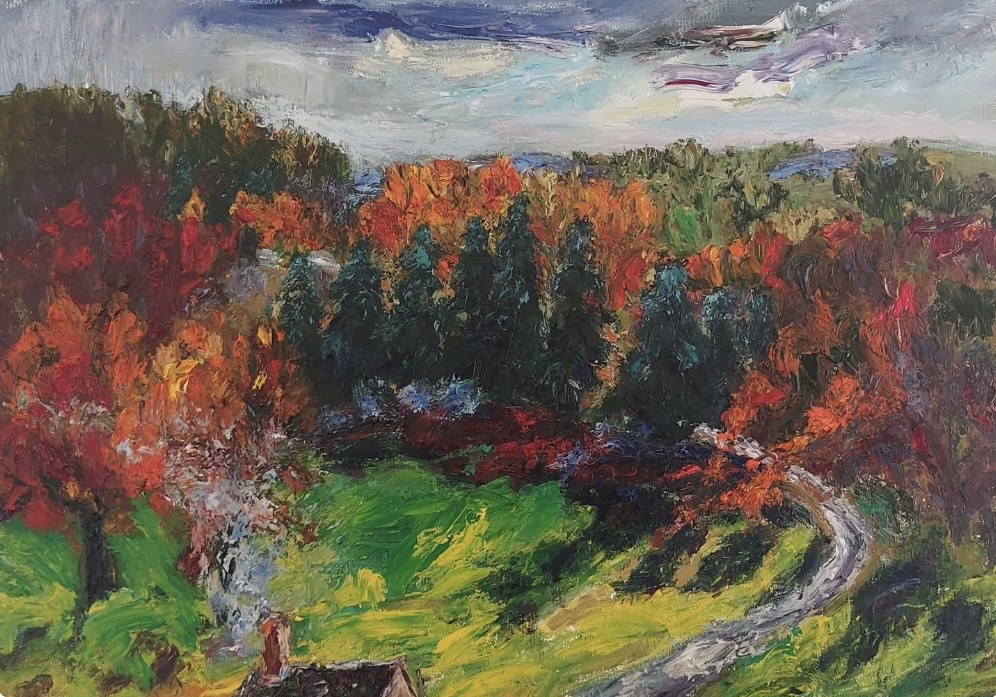 La Vallée Noir pays de George Sand herfst